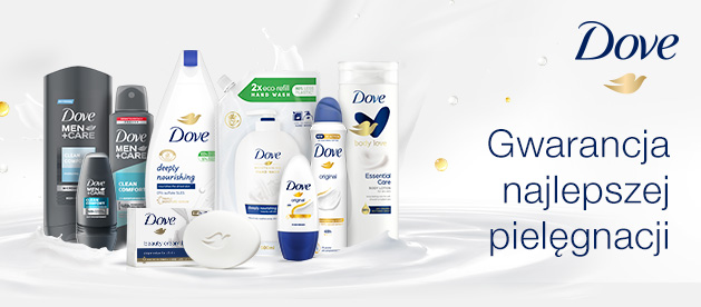 Dove – delikatne kosmetyki pielęgnujące i dezodoranty | Drogeria Hebe