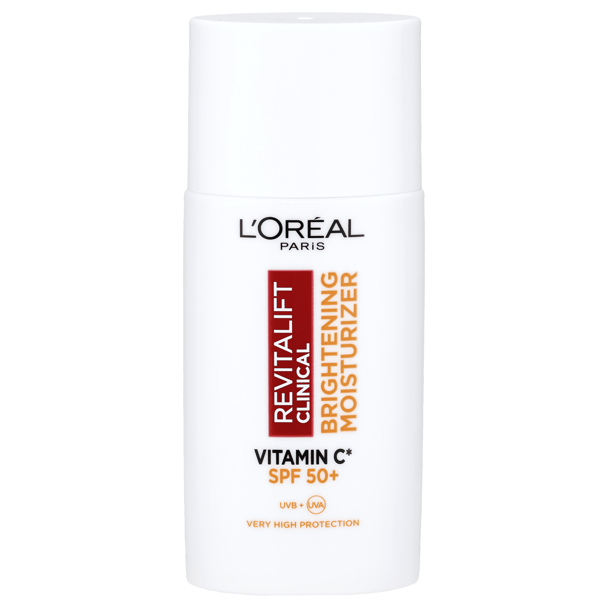 L'Oréal Paris Revitalift Clinical rozświetlający krem z witaminą C i SPF50  do twarzy na dzień, 50 ml | hebe.pl