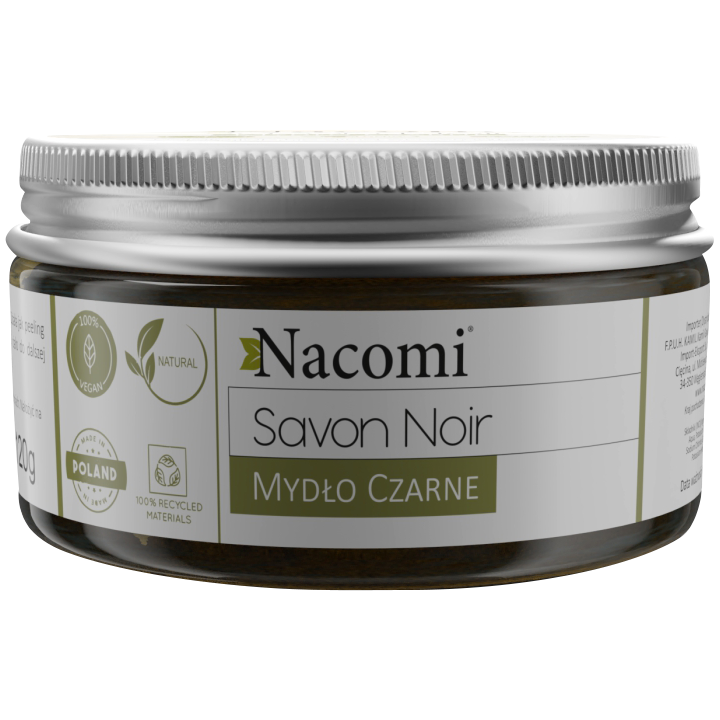 Nacomi Savon Noir mydło czarne - peeling enzymatyczny do twarzy, 100 ml |  hebe.pl