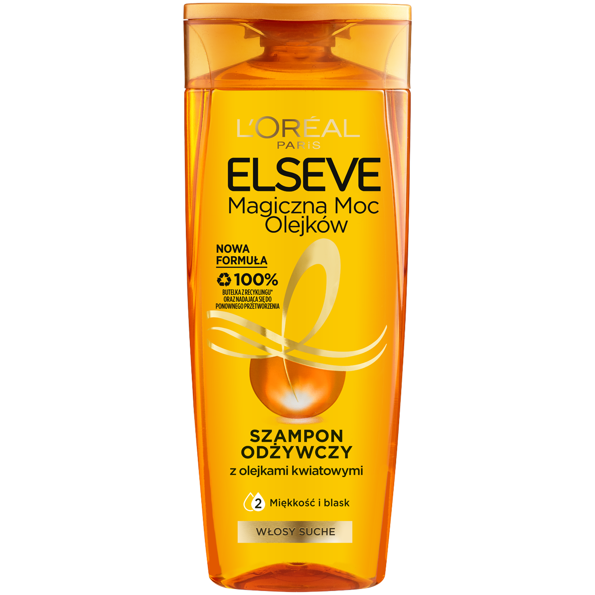 L'Oréal Paris Elseve Magiczna Moc Olejków szampon do włosów odżywczy, 400  ml | hebe.pl