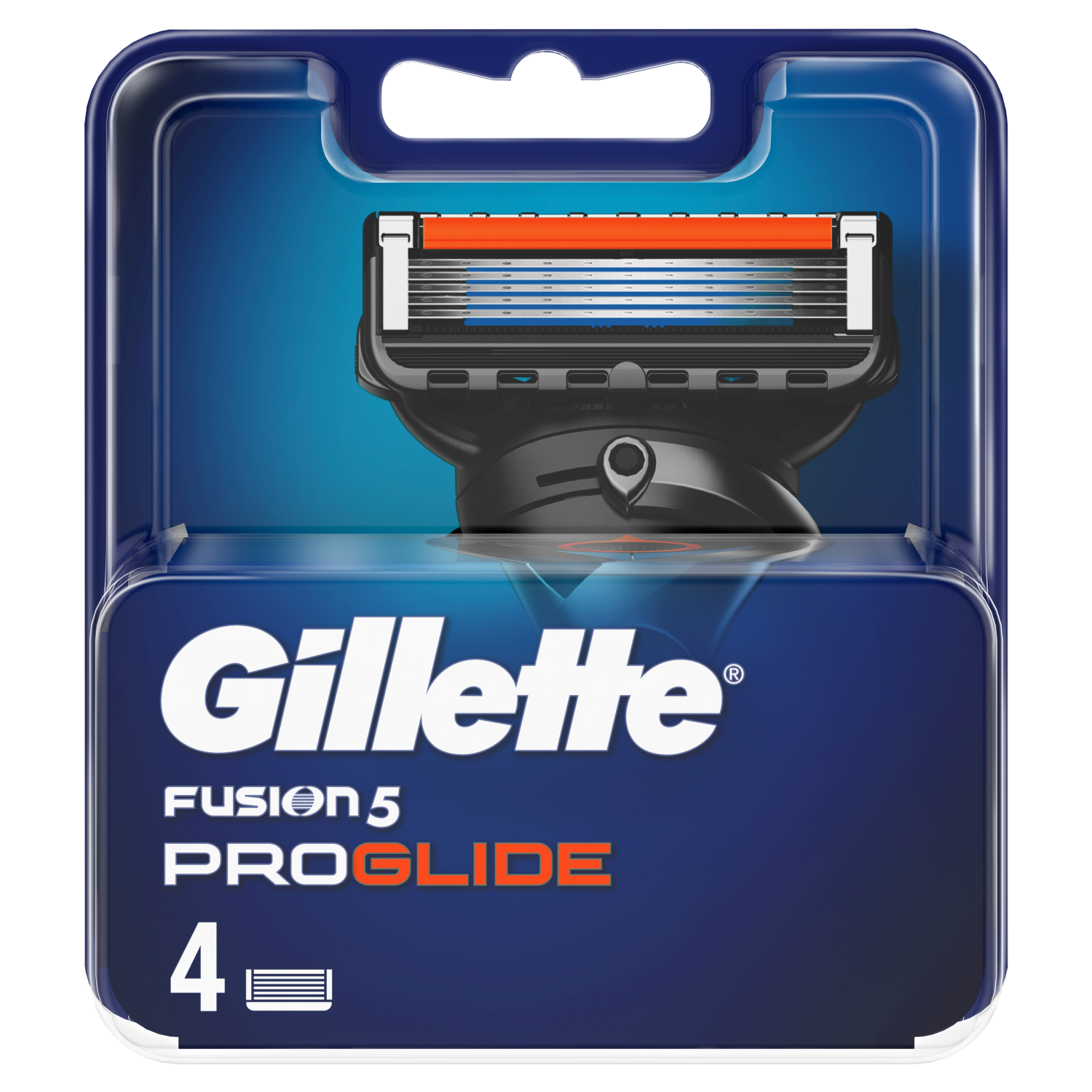 Gillette wkłady do maszynki do golenia 4szt Fusion Proglide | hebe.pl