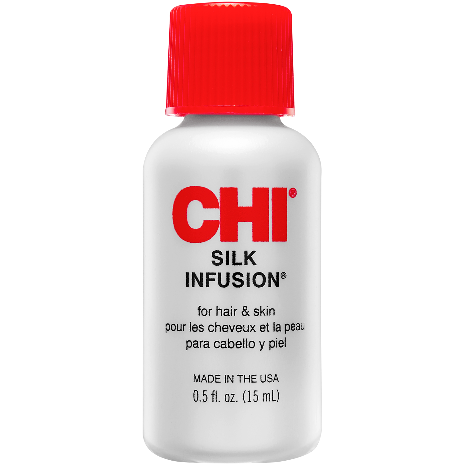 Chi Silk Infusion jedwabny olejek do włosów bez spłukiwania, 15 ml | hebe.pl