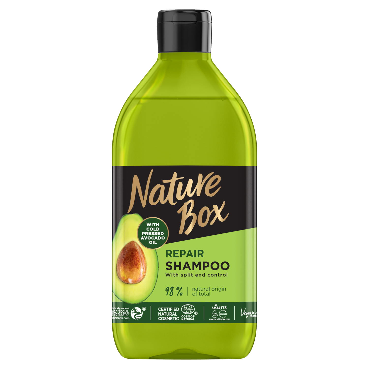 Nature Box szampon do włosów z olejem awokado 385ml Awokado | hebe.pl