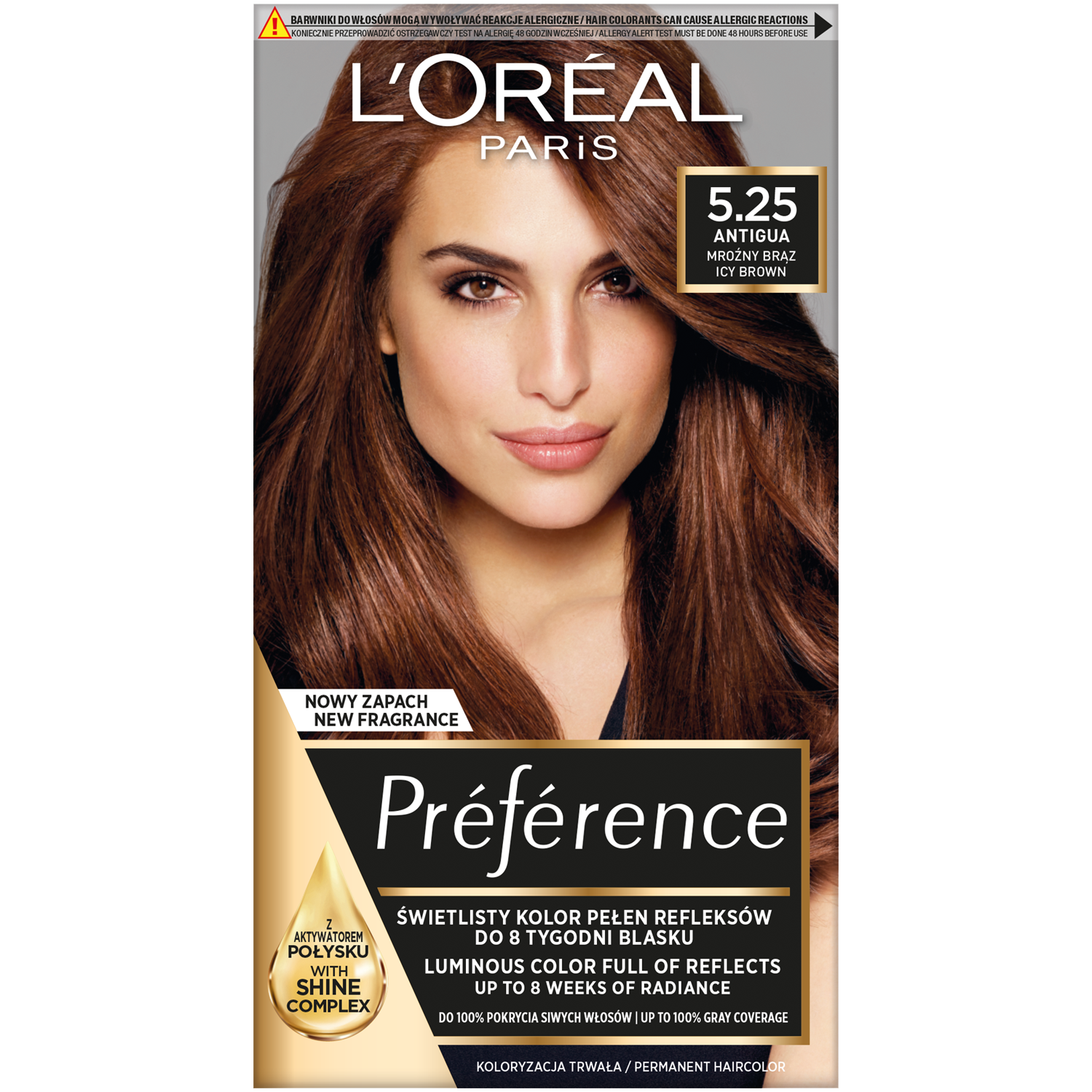 L'Oréal Paris Récital Préférence farba do włosów M2 5.25 mroźny kasztan, 1  opak. | hebe.pl