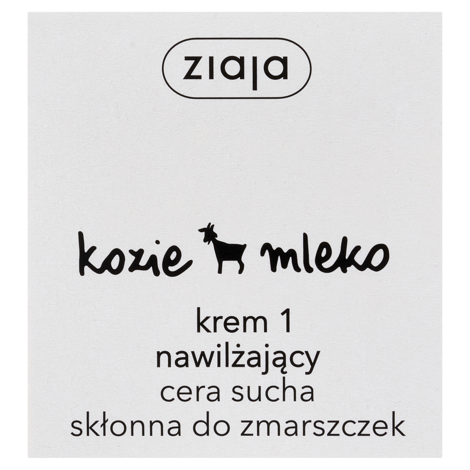 Ziaja Kozie Mleko krem nawilżający do twarzy dla cery suchej i skłonna do  zmarszczek na dzień i na noc, 50 ml | hebe.pl