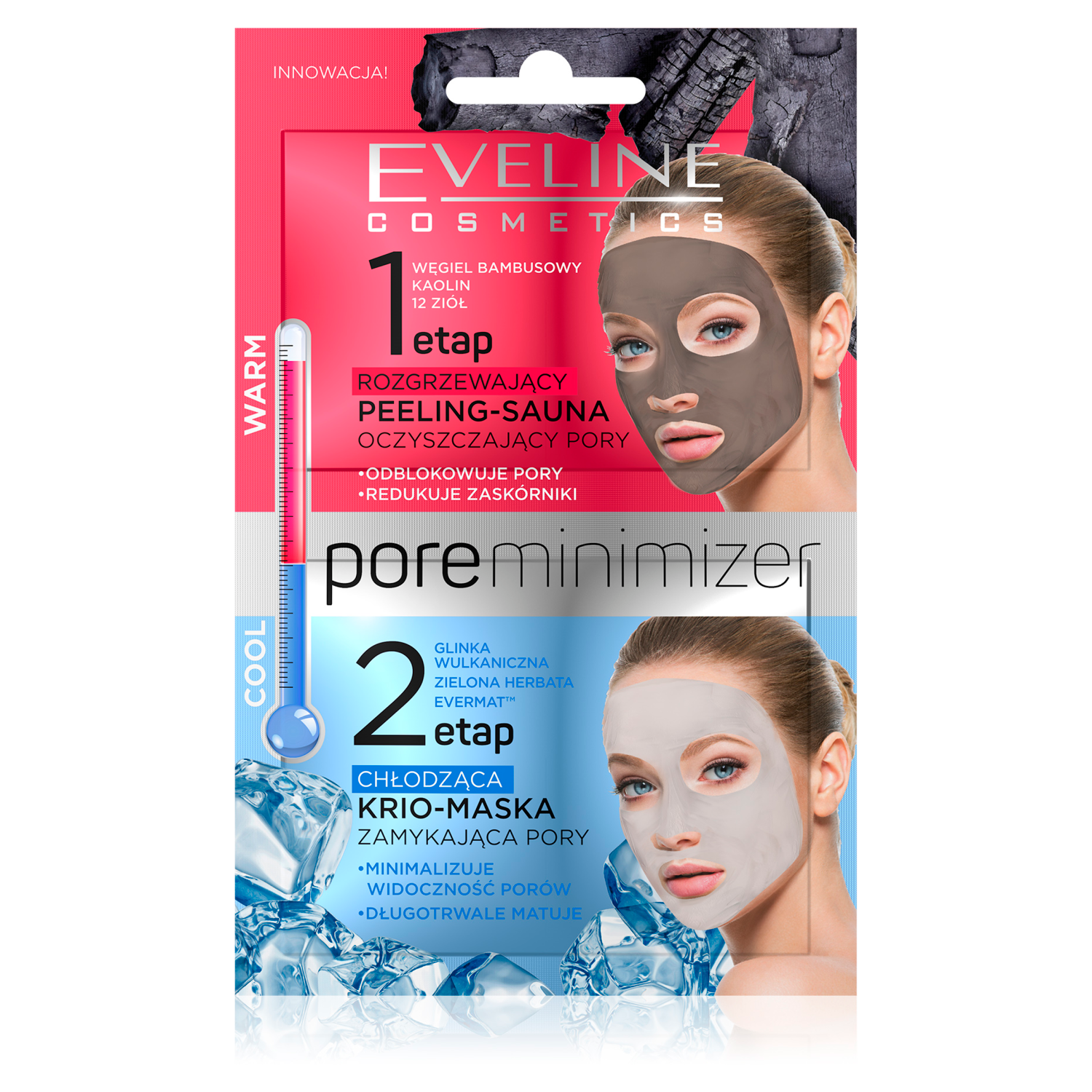 Eveline 2-etapowa maska do twarzy, 2x5 ml/1 opak. | hebe.pl