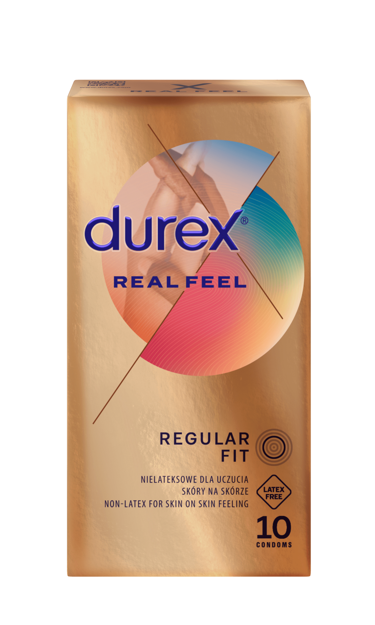 Durex Real Feel prezerwatywy, 10 szt./1 opak. | hebe.pl