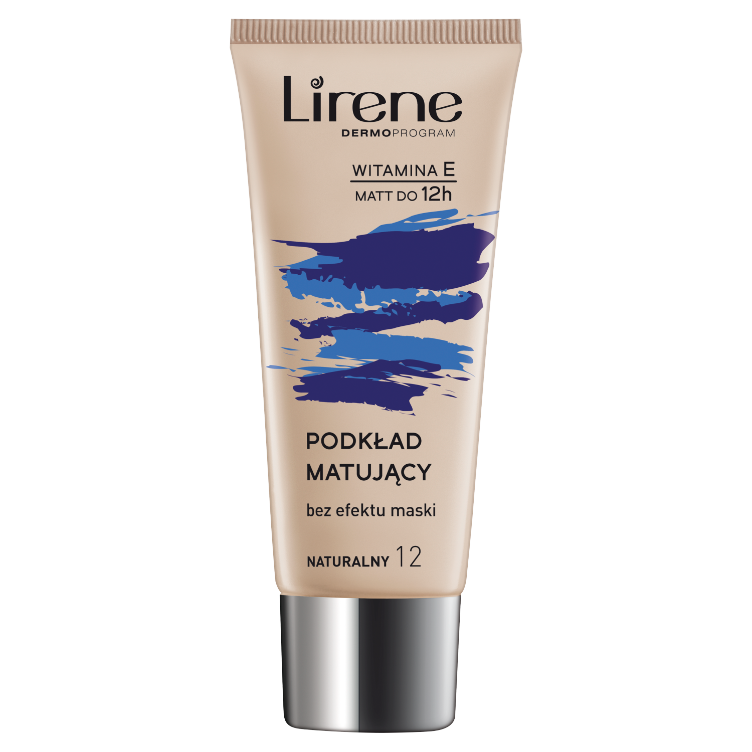 Lirene Nature Matte podkład w płynie do twarzy naturalny 12, 30 ml | hebe.pl