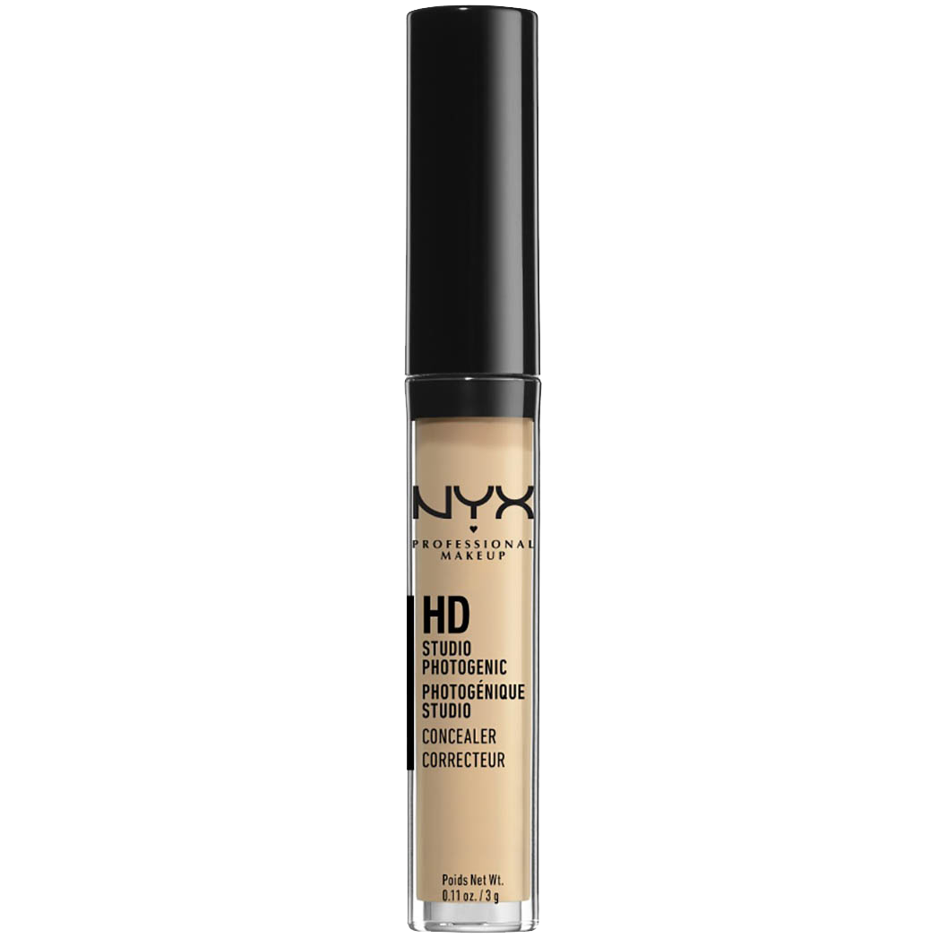 NYX Professional Makeup HD Studio Photogenic Concealer Wand korektor w  płynie do twarzy beige, 1 ml | hebe.pl