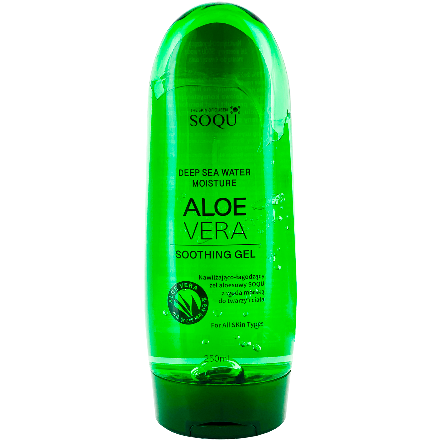 Soqu Aloe Vera żel aloesowy 99%, 250 ml | hebe.pl