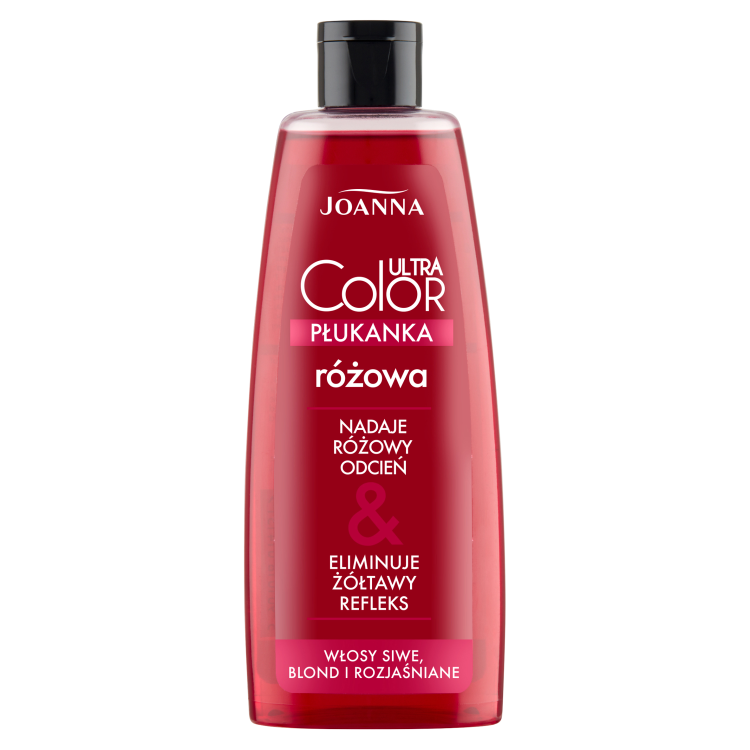 Joanna Ultra Color System płukanka do włosów różowa, 150 ml | hebe.pl