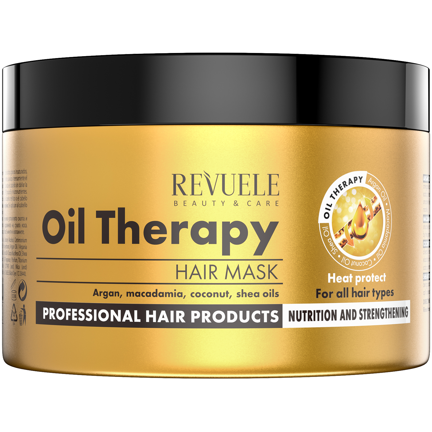 Revuele Oil Therapy maska do włosów, 500 ml | hebe.pl