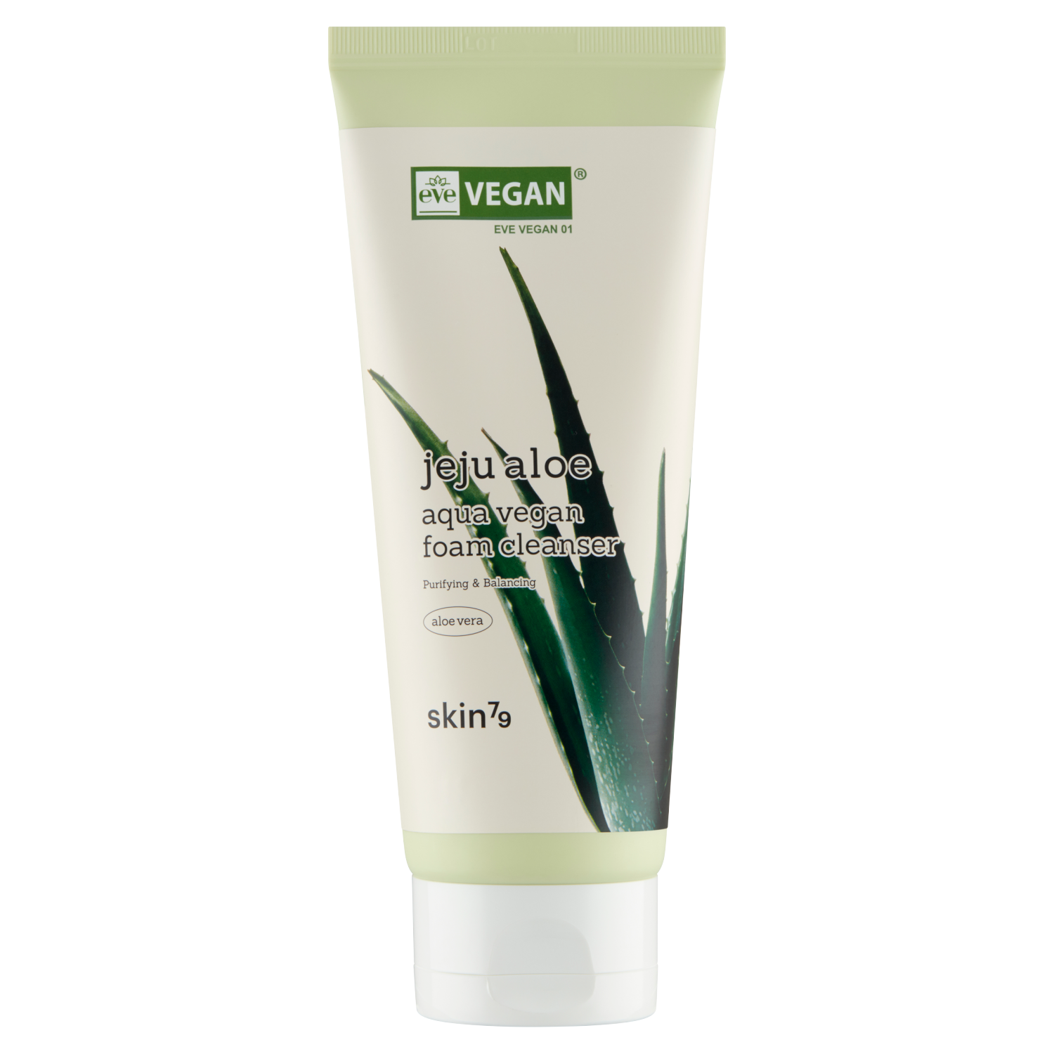 Skin79 Aloe oczyszczająca pianka do twarzy, 150 ml | hebe.pl