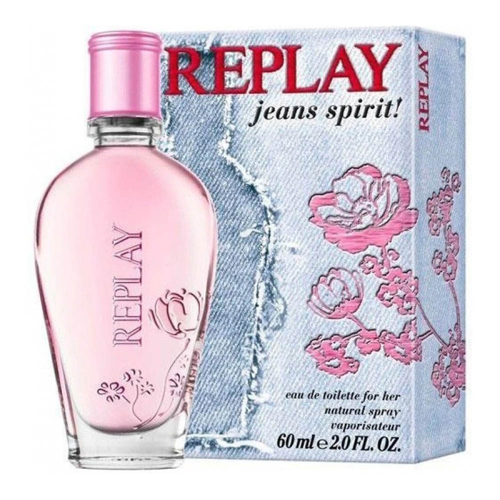 Replay Jeans Spirit! for Her woda toaletowa damska, 60 ml | hebe.pl