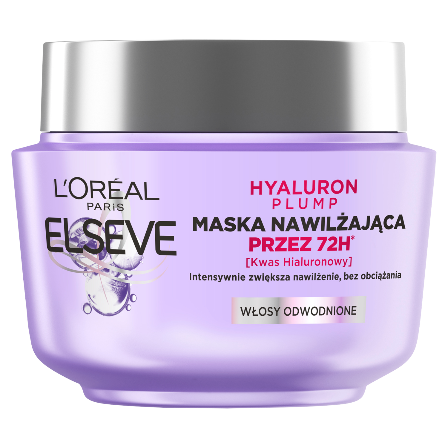 L'Oréal Paris Elseve Hyaluron Plump nawilżająca maska do włosów, 300 ml |  hebe.pl
