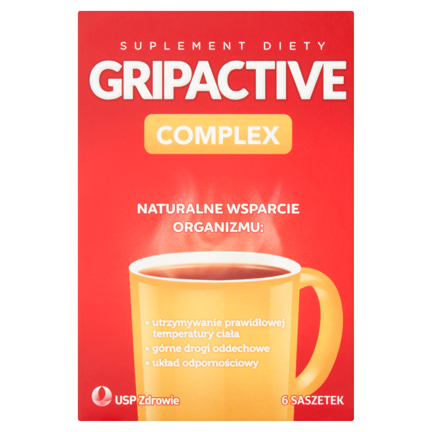 Gripactive suplement diety 6 sasz Hot | hebe.pl