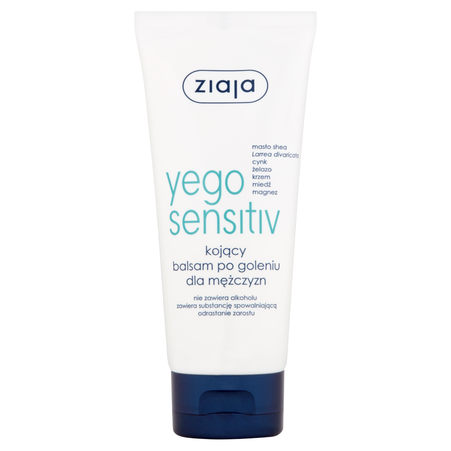 Ziaja Yego Sensitiv kojący balsam po goleniu do twarzy dla mężczyzn, 75 ml  | hebe.pl