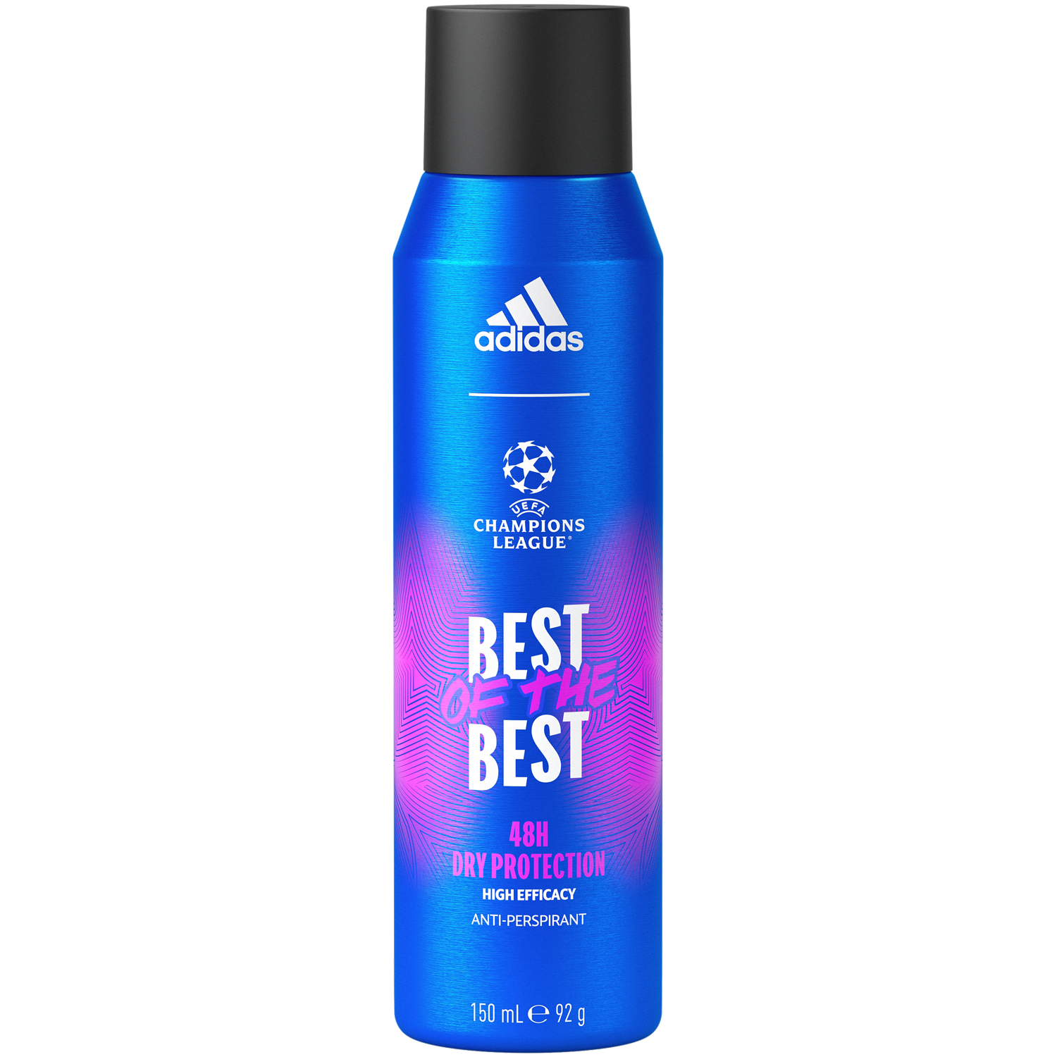Adidas UEFA IX Best of the Best antyperspirant w sprayu męski, 150 ml |  hebe.pl