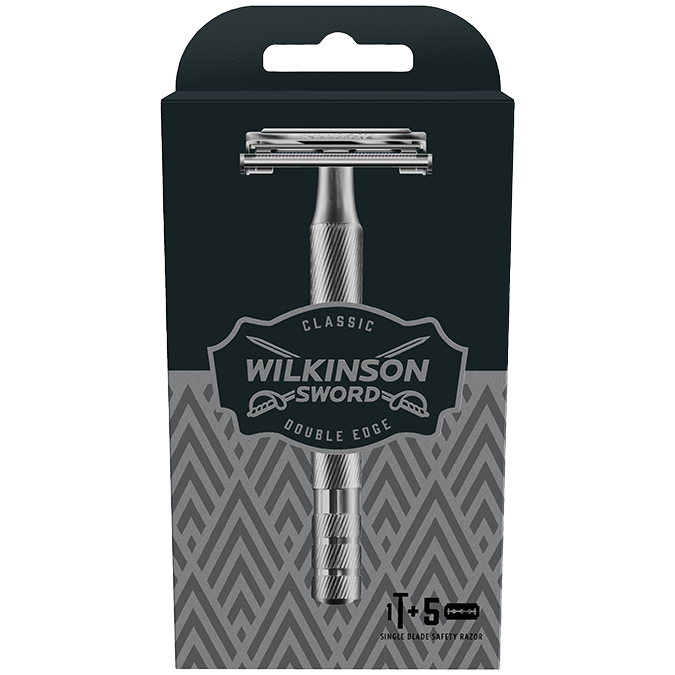Wilkinson Sword Classic Premium maszynka do golenia, 1 szt. + wkłady, 5  szt./1 opak. | hebe.pl