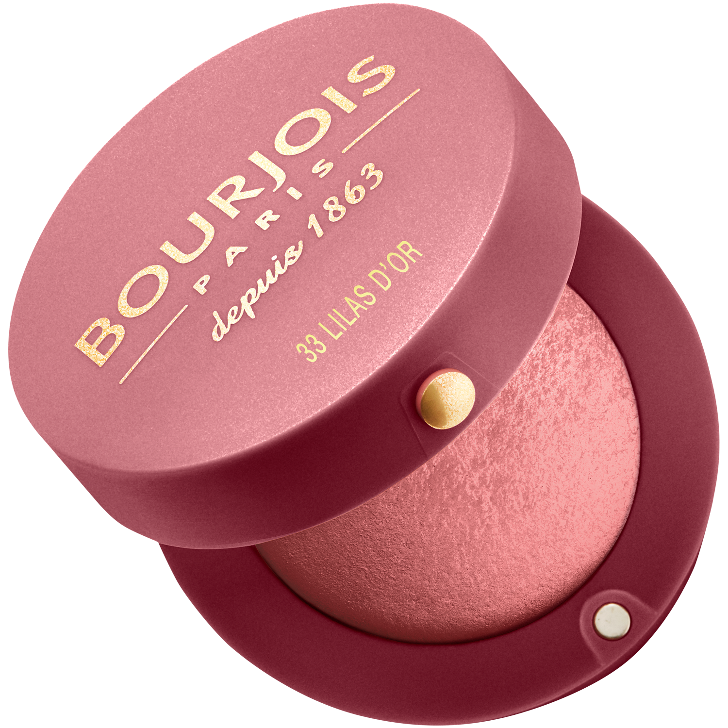 Bourjois Little Round Pot Blush róż do policzków 33 lilas d'or, 2,5 g |  hebe.pl