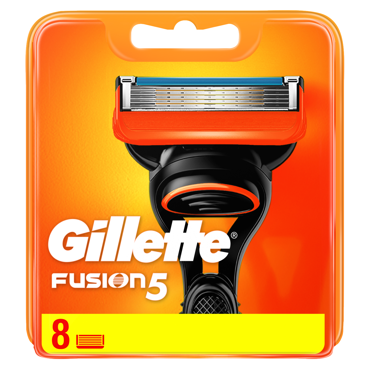 Gillette Fusion5 wkłady do maszynki do golenia, 8 szt./1 opak. | hebe.pl