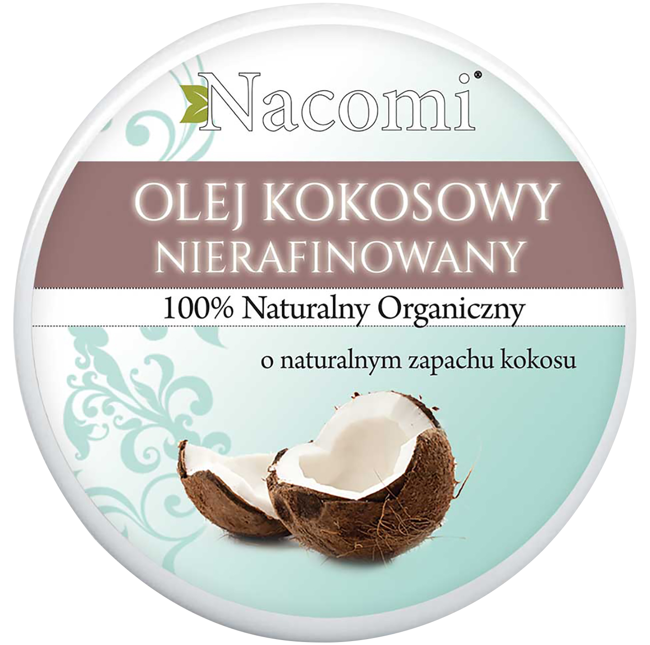 Nacomi nierafinowany olej kokosowy do ciała 100ml | hebe.pl