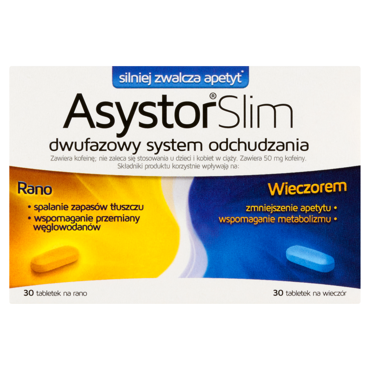 Asystor Slim suplement diety, 60 tabl./1 opak. | hebe.pl