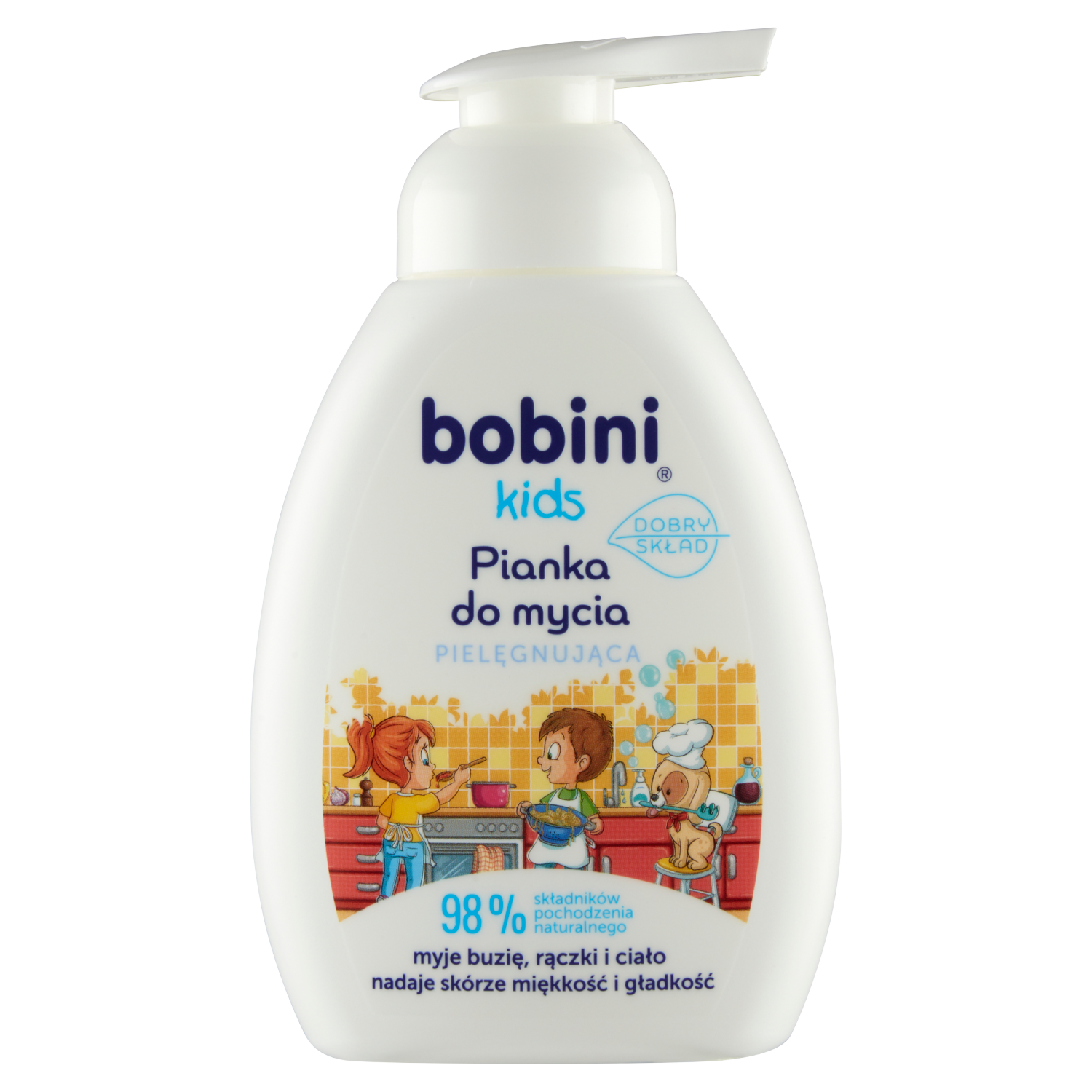 Bobini Lama pianka do mycia dla dzieci, 300 ml | hebe.pl