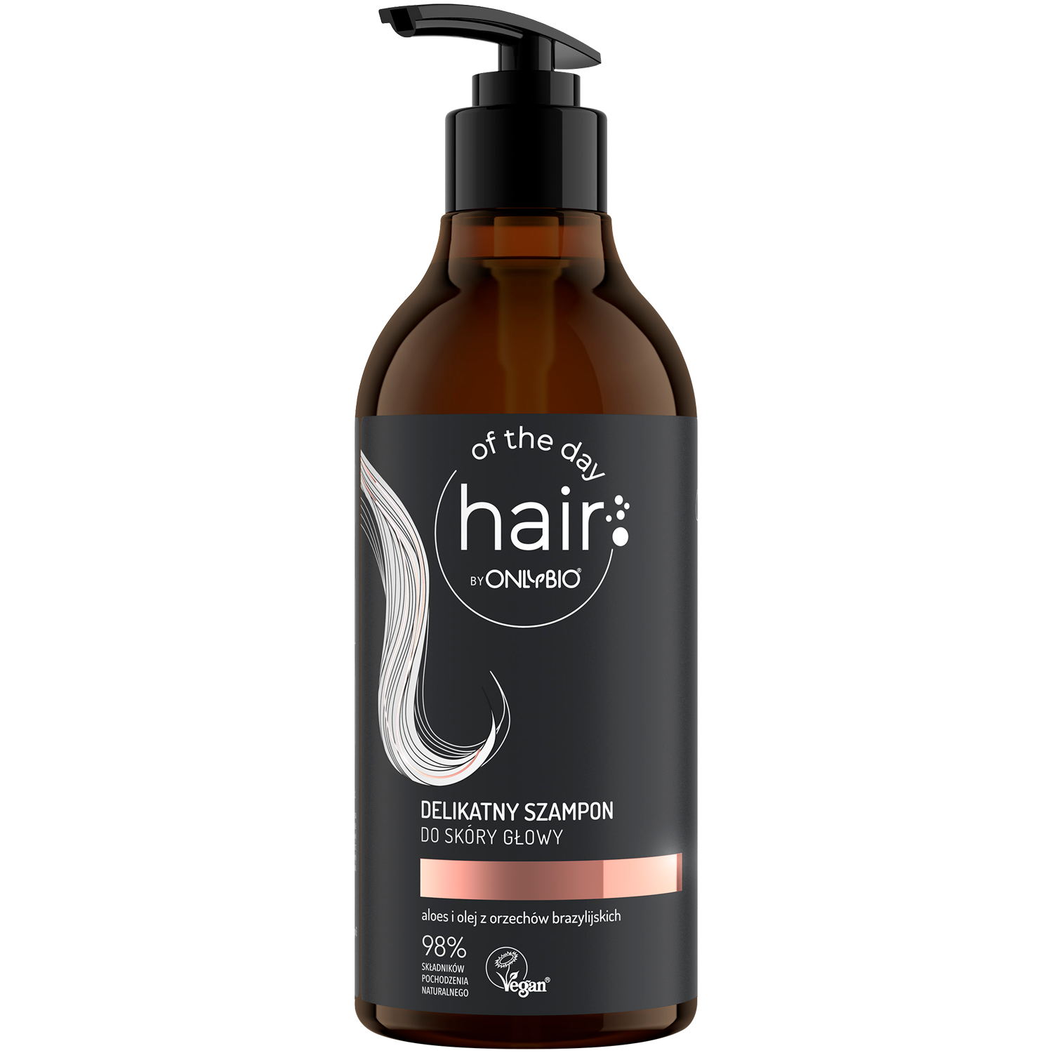 Hair Of The Day By Only Bio delikatny szampon do skóry głowy, 400 ml | hebe .pl