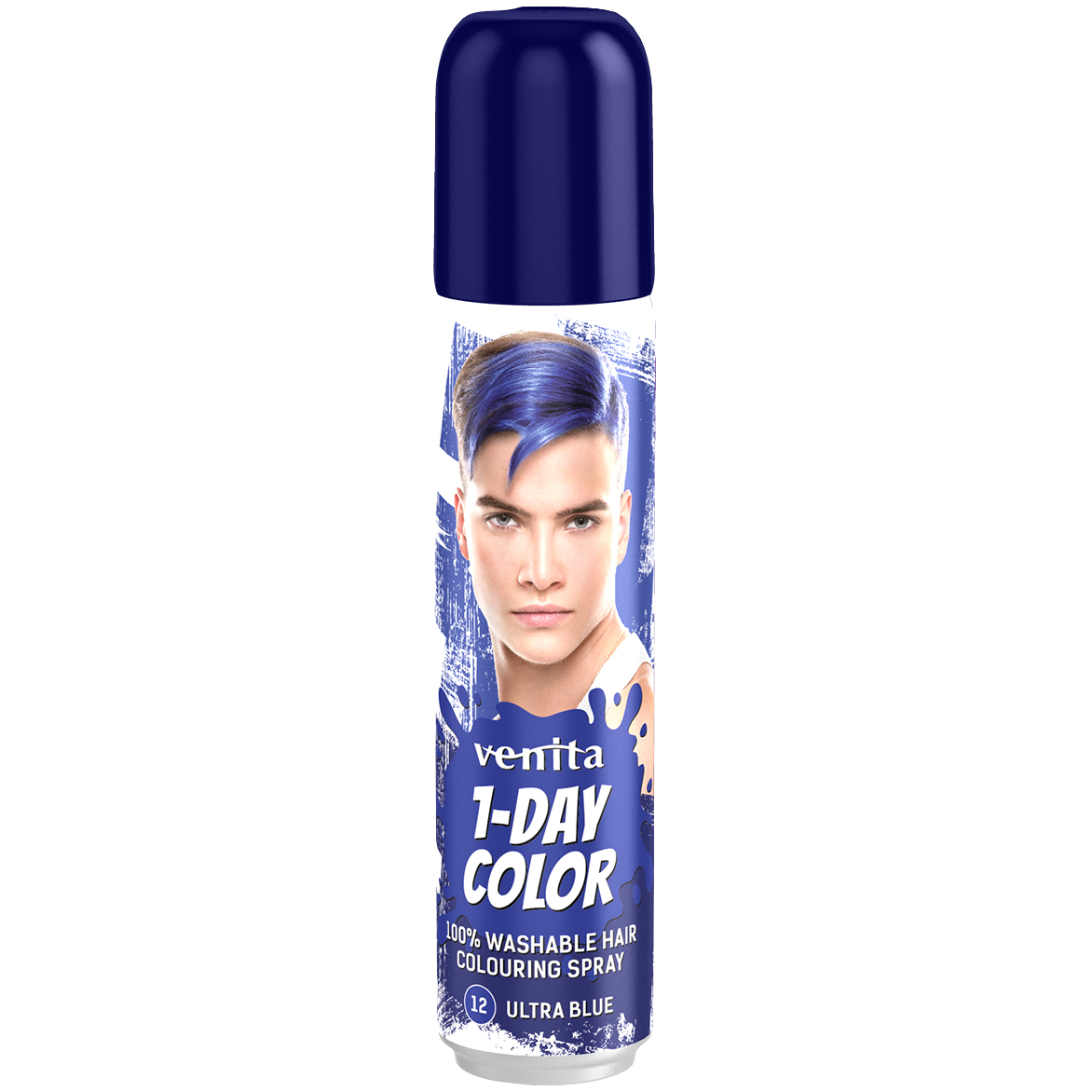 Venita 1-Day Color jednodniowy spray koloryzujący do włosów szafirowy  błękit, 50 ml | hebe.pl