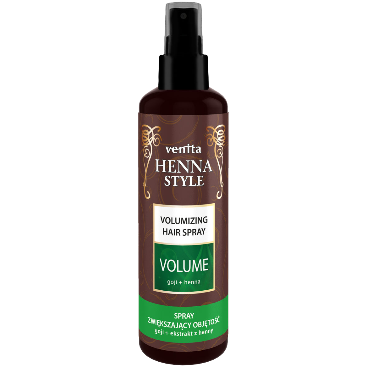 Venita Henna Style spray zwiększający objętość do włosów, 200 ml | hebe.pl