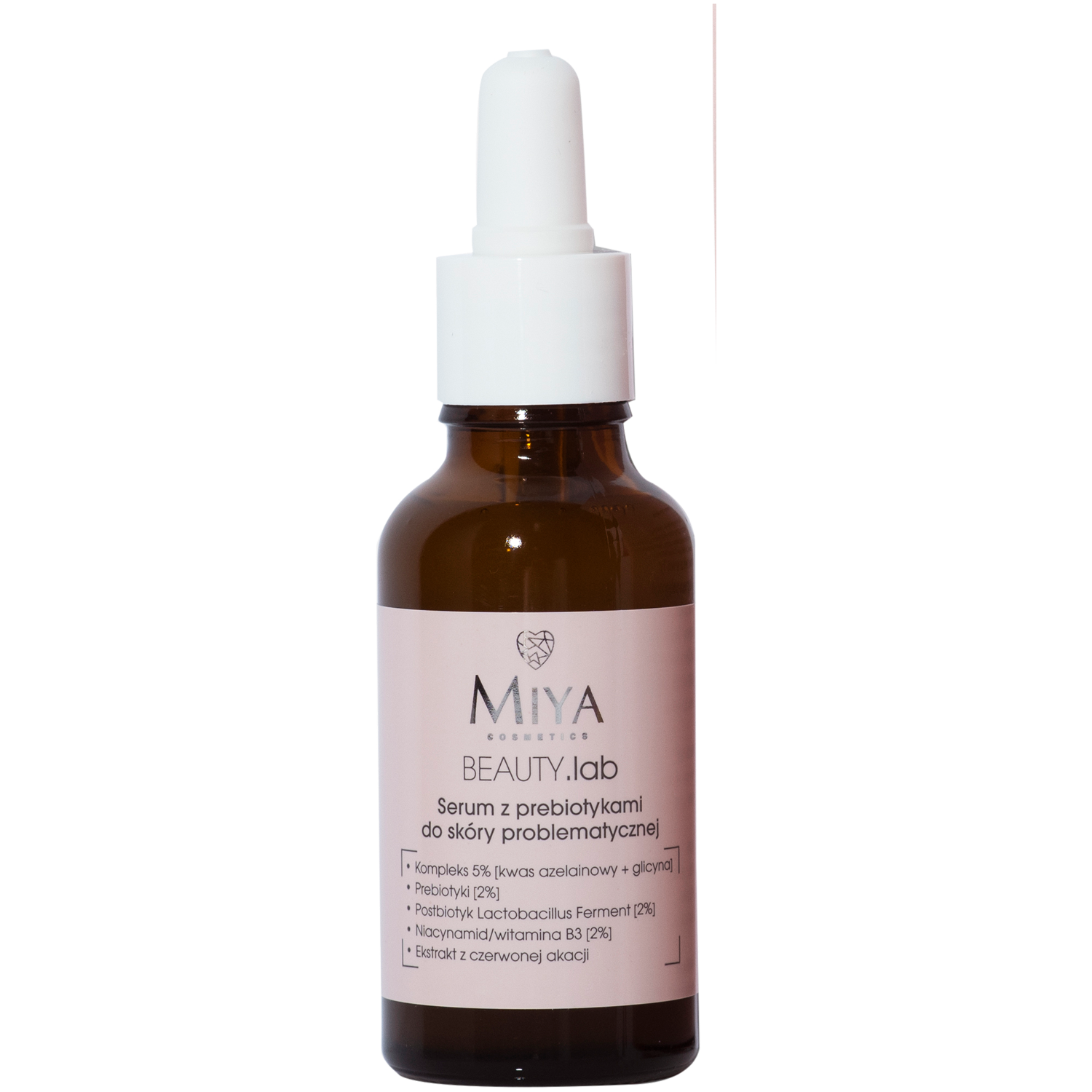 Miya Cosmetics BEAUTY.lab serum z prebiotykiem do twarzy, 30 ml | hebe.pl