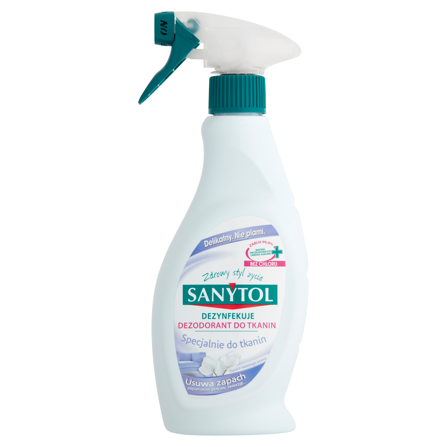 Sanytol dezodorant dezynfekujący do tkanin w sprayu, 500 ml | hebe.pl