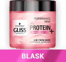 Gliss Protein Shine nabłyszczająca maska do włosów 4w1, 400 ml | hebe.pl