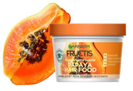Garnier Fructis Aloe Hair Food maska do włosów normalnych i suchych, 390 ml  | hebe.pl
